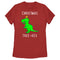 Women's Lost Gods Christmas Tree-Rex T-Shirt