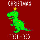 Women's Lost Gods Christmas Tree-Rex T-Shirt