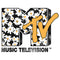 Men's MTV Floral Print Logo Baseball Tee