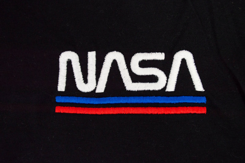 Men's NASA Embroidered Minimalist Logo T-Shirt