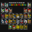 Men's Nintendo Periodic Table of Super Mario Long Sleeve Shirt