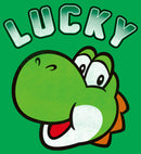 Junior's Nintendo Super Mario St. Patrick's Day Lucky Yoshi T-Shirt