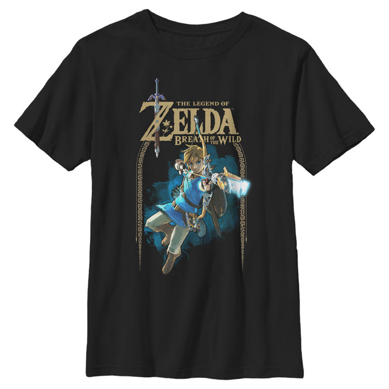 Boy's Nintendo Legend of Zelda Breath of the Wild Arch T-Shirt
