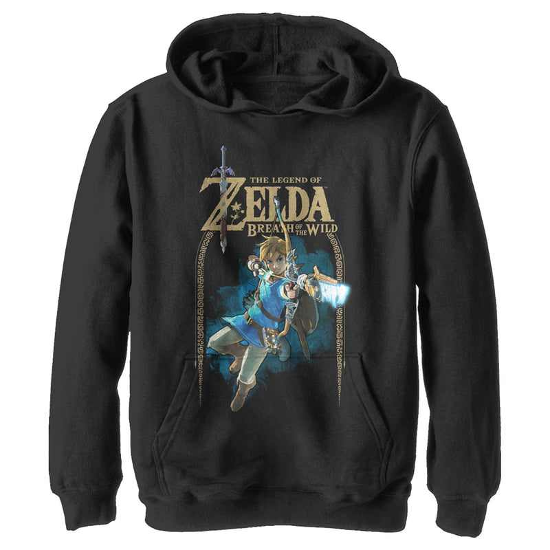 Boy's Nintendo Legend of Zelda Breath of the Wild Arch Pull Over Hoodie