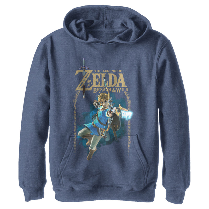 Boy's Nintendo Legend of Zelda Breath of the Wild Arch Pull Over Hoodie