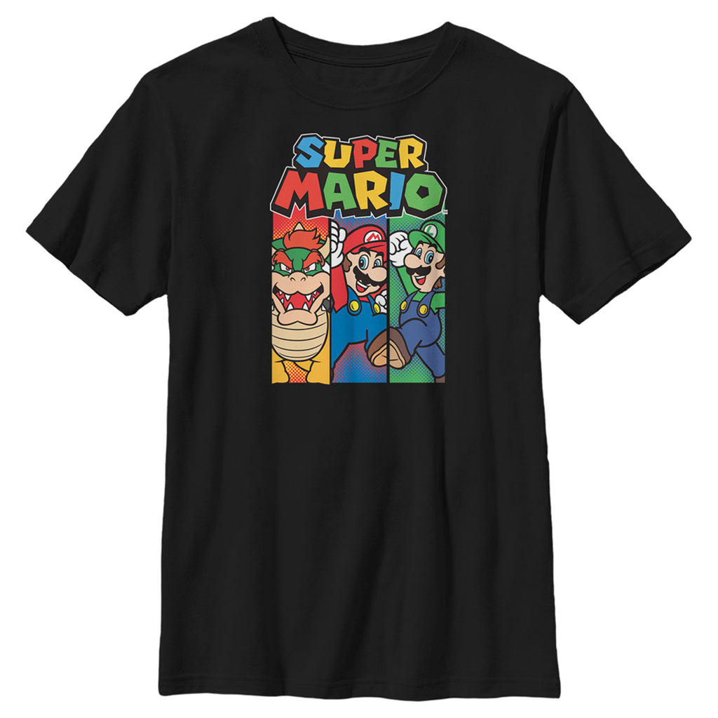 Boy's Nintendo Super Mario Bowser Stripe T-Shirt – Fifth Sun