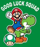 Men's Nintendo Super Mario St. Patrick's Day Good Luck Squad T-Shirt