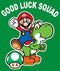 Men's Nintendo Super Mario St. Patrick's Day Good Luck Squad T-Shirt