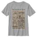 Boy's Nintendo The Legend of Zelda Hieroglyphs T-Shirt