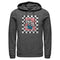 Men's Nintendo Checkered Portrait Pull Over Hoodie