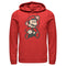 Men's Nintendo Pixel Art Large Print Pull Over Hoodie