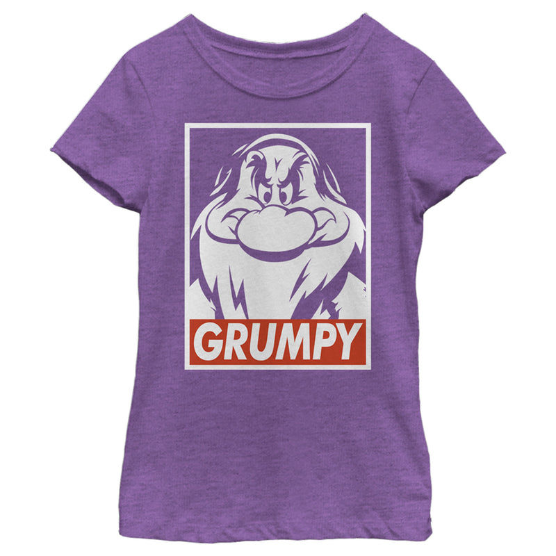 Girl's Disney Snow White and the Seven Dwarves Grumpy T-Shirt