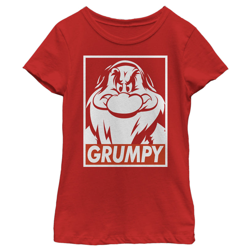 Girl's Disney Snow White and the Seven Dwarves Grumpy T-Shirt