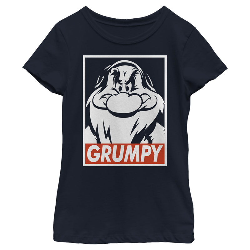 Girl's Disney Snow White and the Seven Dwarves Grumpy T-Shirt