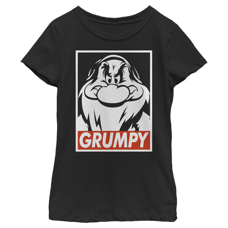 Girl's Disney Snow White and the Seven Dwarves Grumpy T-Shirt