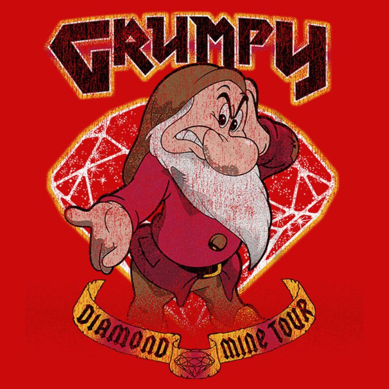 Boy's Snow White and the Seven Dwarfs Grumpy Diamond Mine Tour T-Shirt