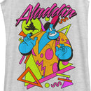 Women's Aladdin 90s Genie Racerback Tank Top