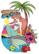 Men's The Little Mermaid Aloha Ariel Baseball Tee