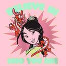 Girl's Mulan Believe in Who You Are T-Shirt