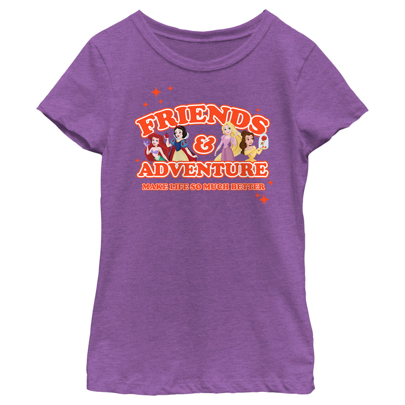 Girl's Disney Friends & Adventure T-Shirt