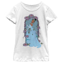Girl's The Princess and the Frog Tiana Floral Frame T-Shirt