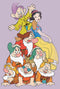 Junior's Snow White and the Seven Dwarfs Best Friends Pile T-Shirt
