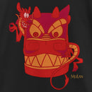 Girl's Mulan Mushu Dragon Mask T-Shirt