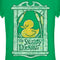 Junior's Tangled The Snuggly Duckling Sign T-Shirt