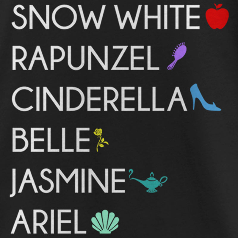 Girl's Disney Princess Items T-Shirt