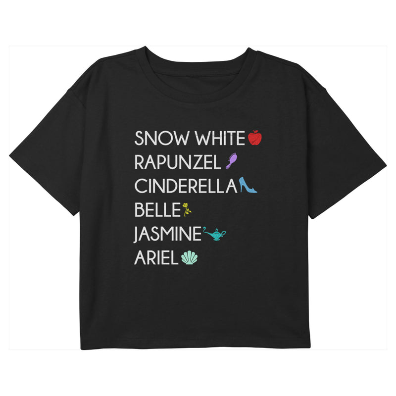 Girl's Disney Princesses Princess Icons T-Shirt