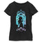 Girl's Aladdin Jasmine Watercolor Silhouette T-Shirt