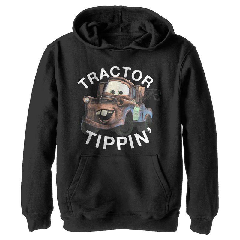 Boy's Cars Mater Tractor Tippin' Pull Over Hoodie