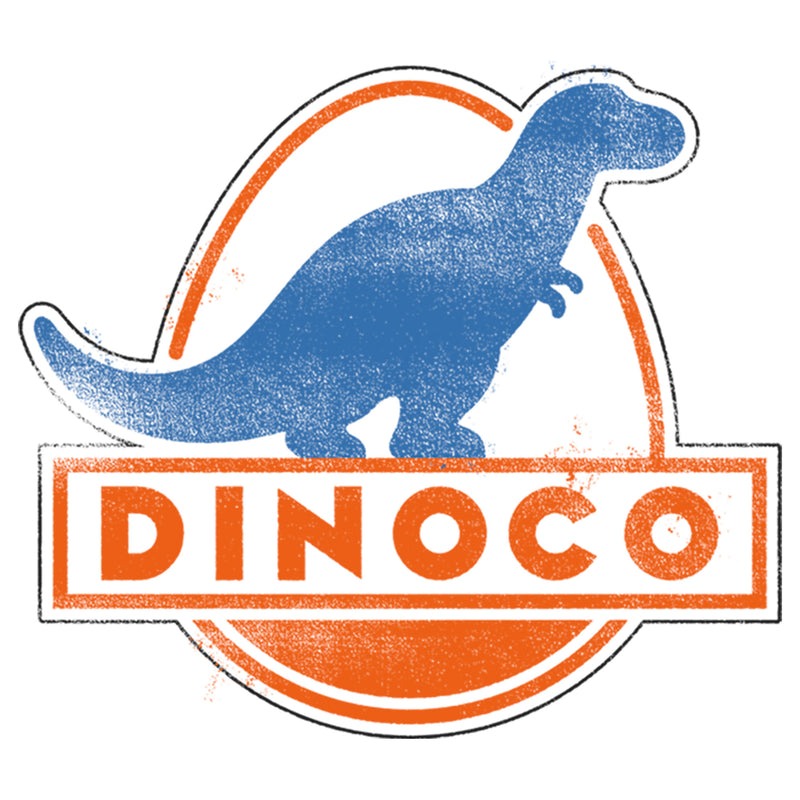 Men's Cars Dinoco Classic Logo Baseball Tee