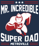 Men's The Incredibles Mr. Incredible Super Dad Long Sleeve Shirt