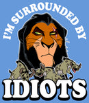 Boy's Lion King Scar I'm Surrounded By Idiots Performance Tee