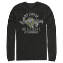 Men's Toy Story Buzz No Sign Of Intelligent Life Long Sleeve Shirt