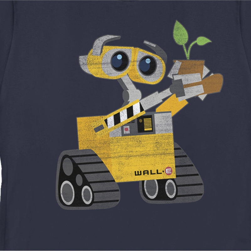 Women's Wall-E Earth Day The Plant in the Boot T-Shirt