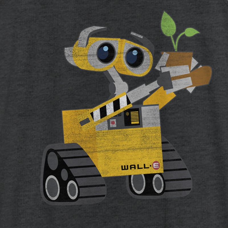 Women's Wall-E Earth Day The Plant in the Boot Racerback Tank Top