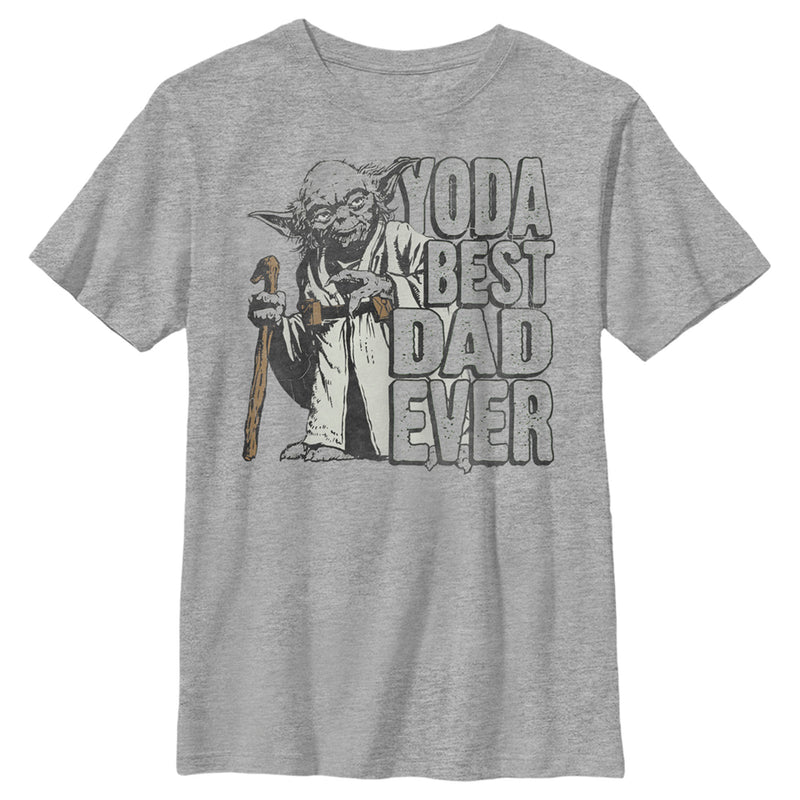 Boy's Star Wars Father's Day Yoda Best T-Shirt