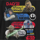 Boy's Star Wars: A New Hope Dad You Are the Best Father in the Galaxy T-Shirt