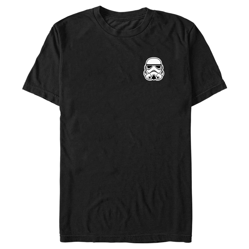 Men's Star Wars Embroidered Stormtrooper Helmet T-Shirt