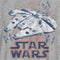 Boy's Star Wars: A New Hope Spaceship Flash Print T-Shirt