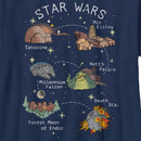Boy's Star Wars: A New Hope Story Map T-Shirt