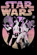 Girl's Star Wars Classic A New Hope Poster T-Shirt