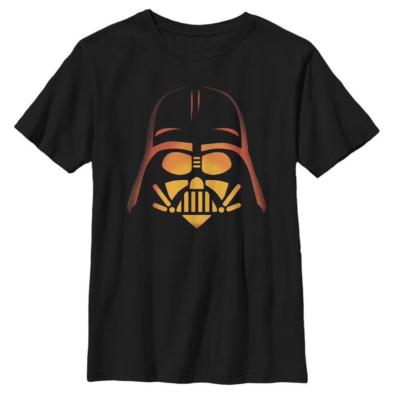 Boy's Star Wars: A New Hope Halloween Darth Vader Pumpkin T-Shirt