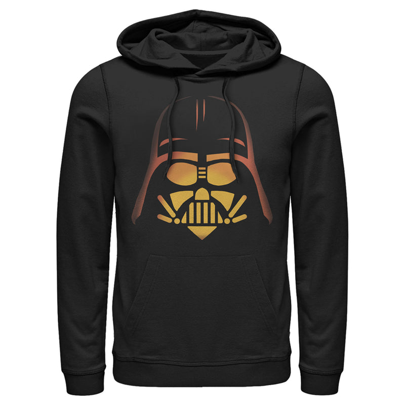 Men's Star Wars: A New Hope Halloween Darth Vader Pumpkin Pull Over Hoodie