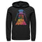 Men's Star Wars: A New Hope Darth Vader Logo Tie-Dye Print Pull Over Hoodie