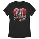 Women's Star Wars Valentine's Day Han Solo I'll Be Your Scruffy Nerf Herder T-Shirt