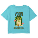 Girl's Star Wars Valentine's Day Cute Yoda One for Me T-Shirt