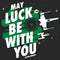 Women's Star Wars X-Wing Starfighter St. Patrick's Day May Luck Be With You T-Shirt